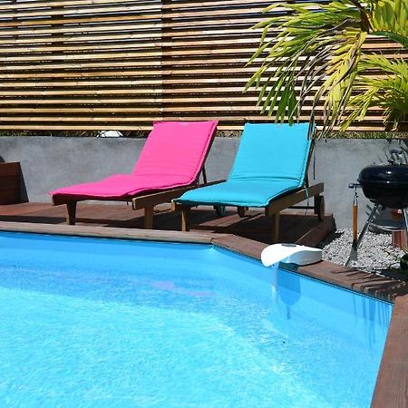 Maison Piscine Personnelle Vue Mer Cosy Le Marin Exterior photo